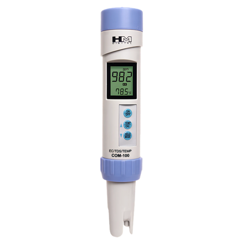 HM DIGITAL COM-100 Waterproof Professional Series EC/TDS Meter