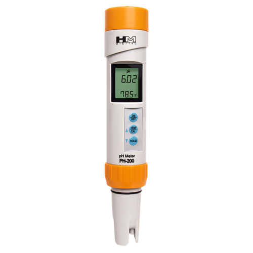 HM DIGITAL PH-200 Waterproof Professional Series pH/Temperature Meter