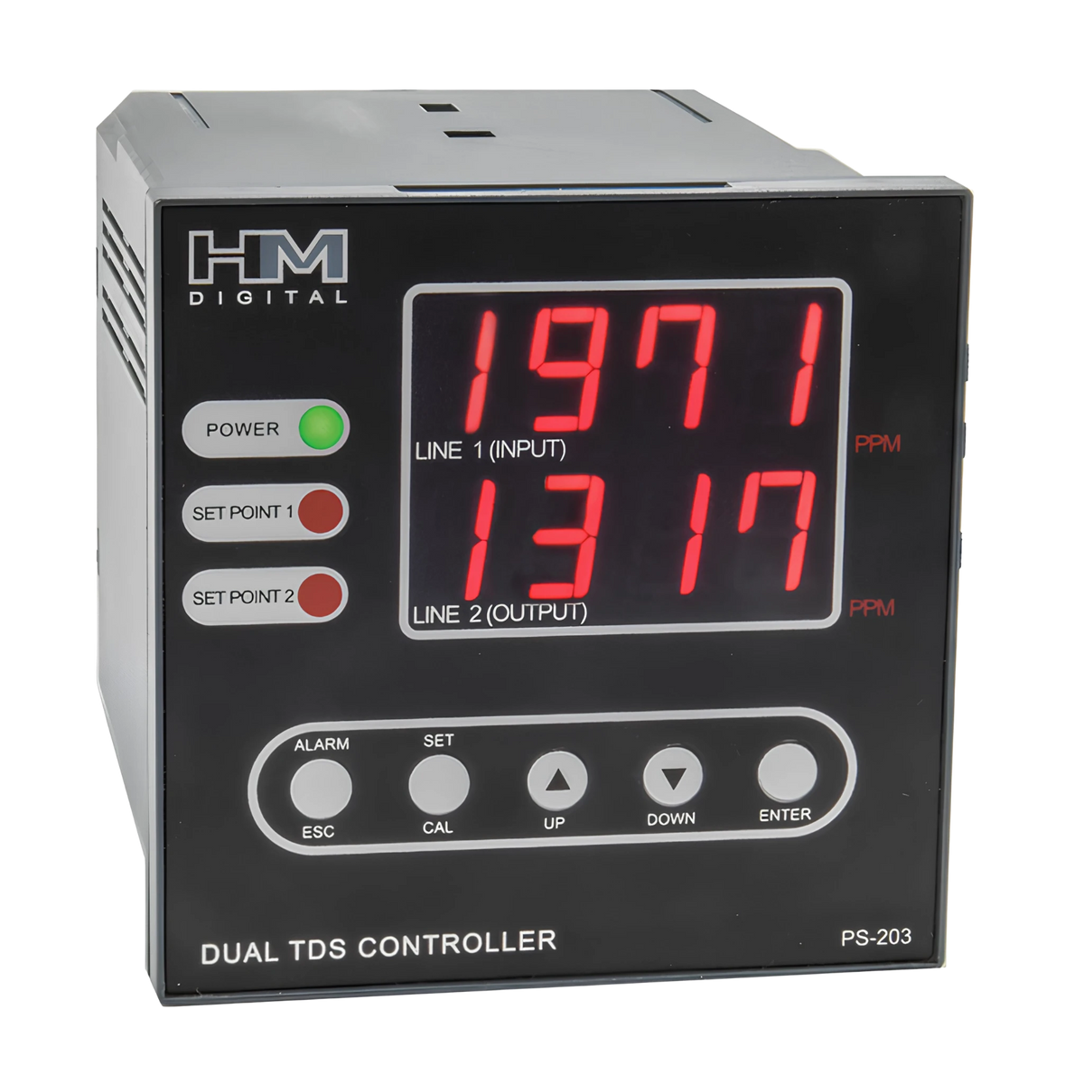 HM DIGITAL PS-203 Dual Display TDS Controller